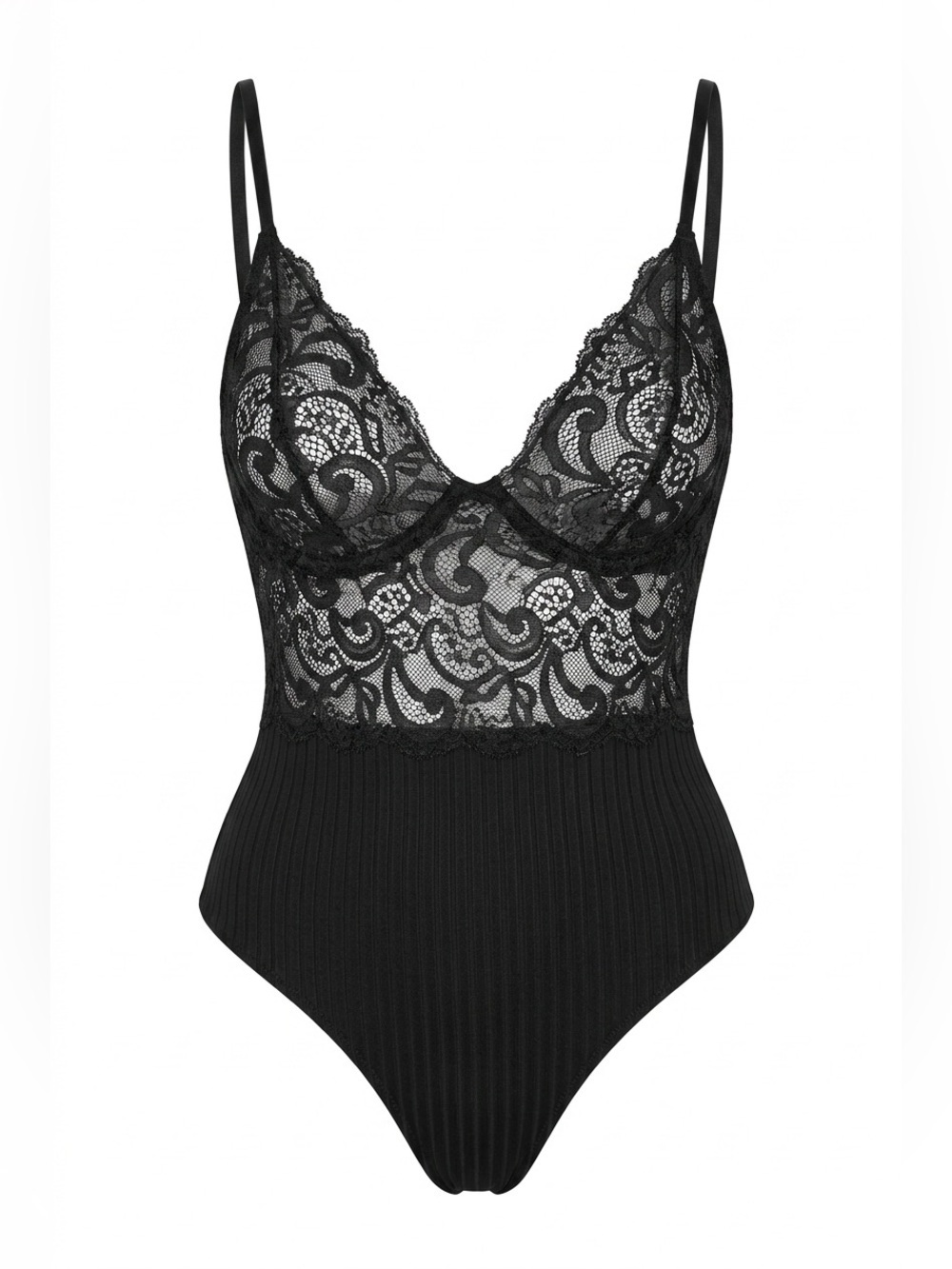 Lace shapewear